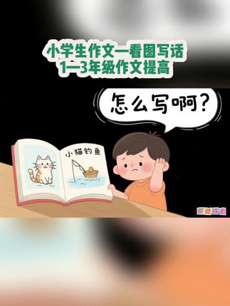 看图写话是一二年级的重难点,这本范文让孩子读一读,你会发现你的孩子作文写的有多好。,#看图写话 #看图写话范文 #小学生 #小学生作文 #看图写话技巧和方法