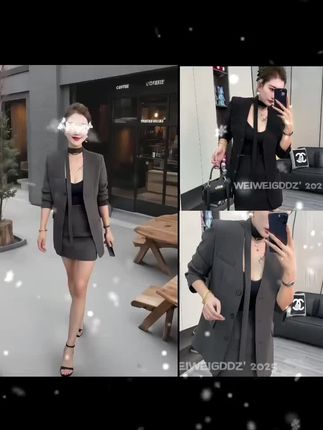#西服#西装##职场穿搭 #通勤搭配 #西装套装