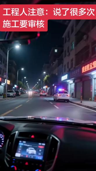说了很多次施工要审核,施工要合法 #深圳装修报备#工程人一直在路上 #工程人 #中国警察在线