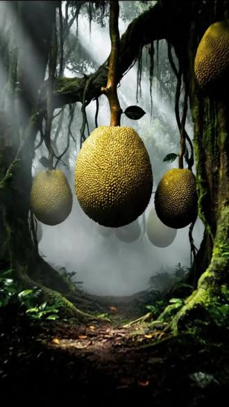 误入巨型果实森林,你会选择哪一杯果汁呢? #asmr #解压视频 #助眠 #AI #治愈系