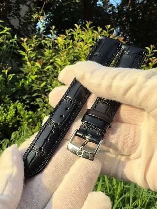 适配欧米伽OMEGA超霸311阿波罗8号海马600真皮牛皮手表带透气21mm#欧米伽蝶飞 #欧米伽海马 #欧米伽海马系列