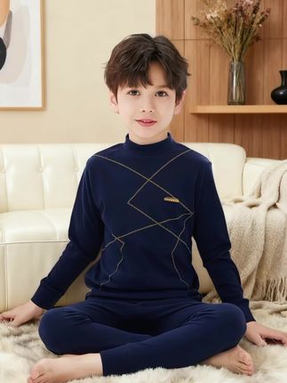 #睡衣家居服 #高品质童装 #家居服套装 #儿童家居服 #秋衣秋裤