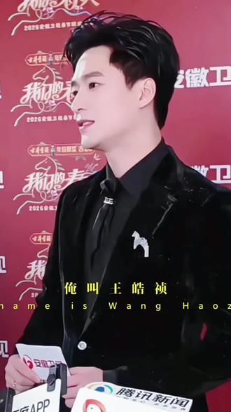 ✨️祯宝新年快乐@王皓祯 #2026安徽卫视春节联欢晚会 #欢乐中国年 #我的大明星一定红透半边天 #王皓祯 🤟🤟🤟