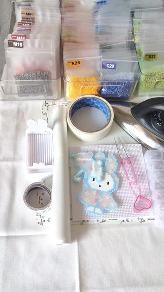 200米大全套拼豆工具分享#拼豆好物 #实用冷知识 #当代大学生精神状态 #vlog日常