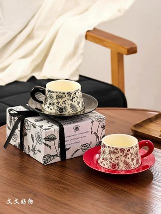 #咖啡杯套装礼盒 #咖啡杯 #礼物不分贵重只在乎心意 #高端大气 #每日分享
