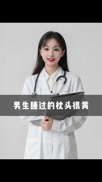 男生睡过的枕头很黄? #别划走 #科普 #科普一下