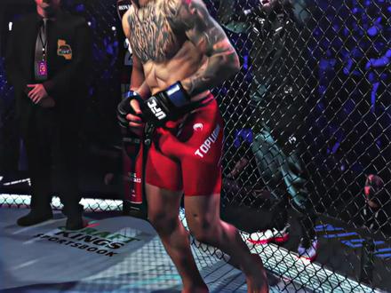 自信的代表 伊利亚·托普里亚#ufc #托普利亚