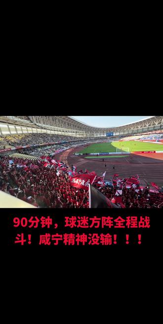 #咸宁外星人 #楚超 #红色应援海 #武汉VS咸宁