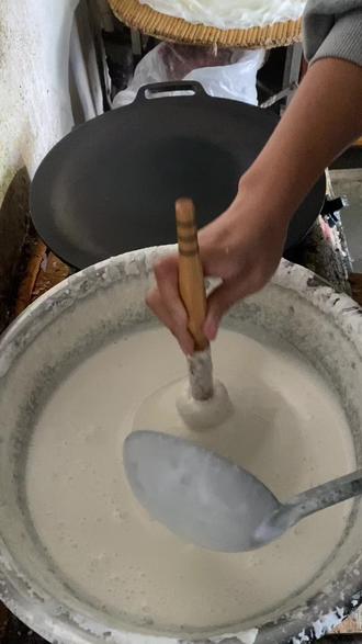 教学员画大饼 #阜阳卷馍 #阜阳卷馍皮的做法