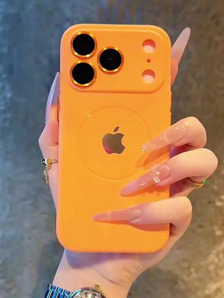 【适用iphone16promax/15/14/13磨砂玻璃大视窗秒变17手机壳磁吸硬 】#手机壳推荐#这也太好看了#无限回购的宝藏单品#高级感#苹果手机壳
