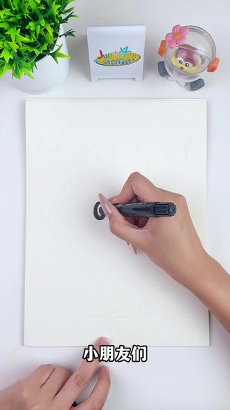 恭喜你学会画元旦手抄报啦~ #木玩地球火箭蜡笔 #木玩地球 #元旦手抄报 #儿童简笔画 #手抄报简单