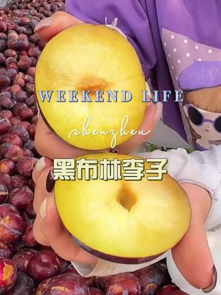 黑布林李子 #新鲜水果#酸甜可口#黑布林李子#好吃不贵