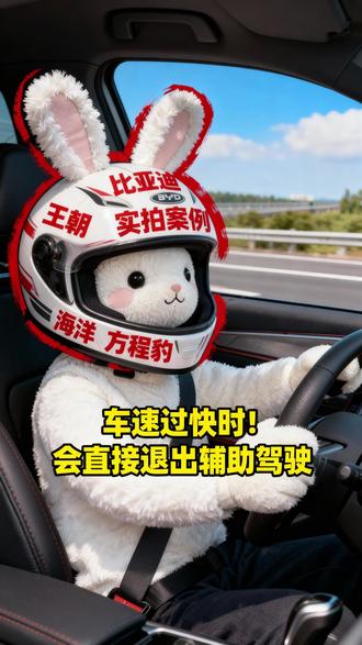 请注意!车速过快会直接退出智驾辅助驾驶 #比亚迪 #天神之眼 #方程豹 #智驾 #用车知识