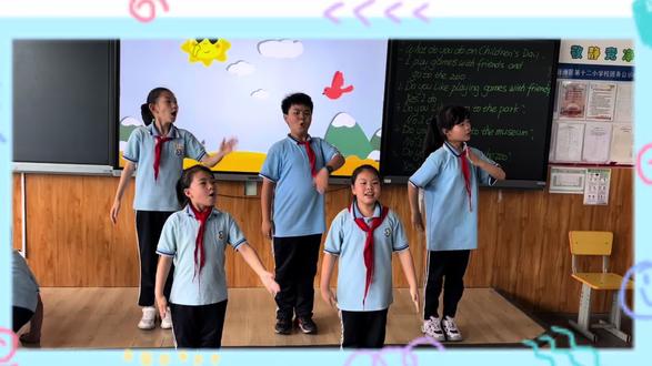 2026.5.22《布谷鸟学生版》 2026年的六一儿童节就要到了,三年二班的学生利用课间时间加紧排练六一节目,记录此刻童年的快乐。#校园活动 #可爱的学生