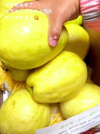 好吃我都说累了,冰淇淋口感的奶油芭乐, 吃一次就爱上!赶紧安排尝尝吧!#芭乐#红心芭乐#奶油芭 乐#新鲜应季水果 #口感特别好