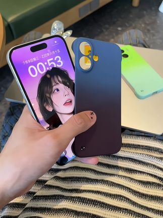这渐变手机壳真的长在我的审美上了~也太高级了吧好适合夏天,多种颜色可选#防摔手机壳#夏天手机壳 #苹果手机壳#这个手机壳真的长在我心巴上了