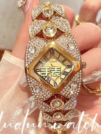 美神降临!!!戴上美得不像话的矜贵金色手表#手表 #手表推荐 #配饰分享 #女表 #女士手表
