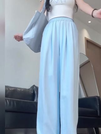 #显高显瘦显腿长 #出游穿搭 #百搭神裤 #阔腿裤搭配 #显高显瘦