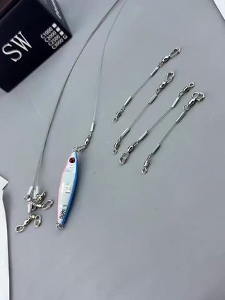 #海钓船钓 #海钓路亚 #海钓抽铁板 #海钓防咬前导线 #青岛路亚刀鲅鱼