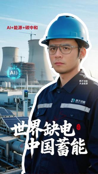 世界缺电?中国蓄能!