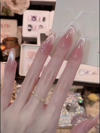 #纯手工穿戴甲#穿戴甲#美甲#美出高级感穿戴甲随意摘戴