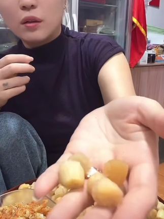 手工干贝