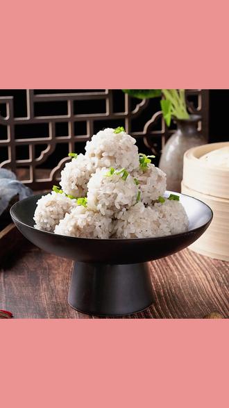 珍珠藕丸 华贵珍珠藕丸320g*3袋洪湖珍珠糯米藕丸饱满猪肉丸子湖北特产#美食推荐 #丸子美食 #美食分享 #珍珠藕丸 #饱满丸子