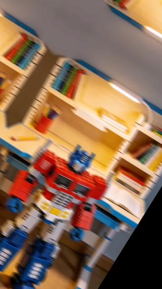 又不是学不会,#乐高擎天柱