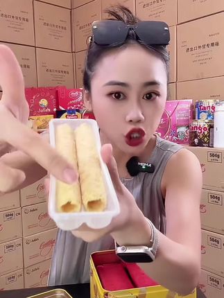 澳门金语黄油蛋卷铁罐装礼盒装蛋卷糕点年货送礼佳品独立包装饼干