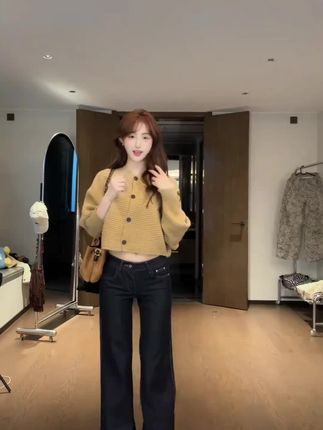 #女士穿搭#毛衣外套 #入秋穿搭
