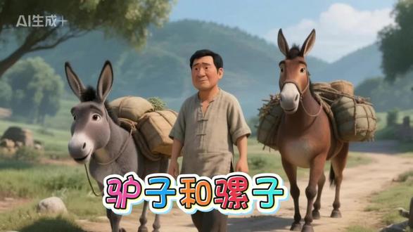 儿童寓言故事《驴子和骡子》告诉我们帮助别人并不是一件很吃亏的事,因为你在帮助别人的同时,也许也是在帮助自己。#亲子阅读 #亲子教育#亲子时光 #亲子互动 #寓言故事