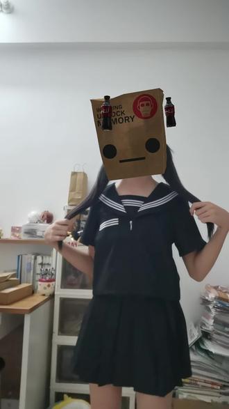 #水手服#黑三本#不喜勿喷谢谢