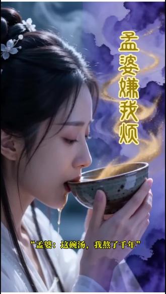 孟婆嫌我烦,千万别在喝孟婆汤时走神,否则...#古风 #音乐分享 #孟婆嫌我烦 #情感 #单曲循环