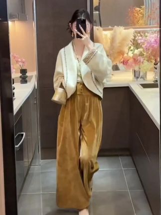 新中式国风套装#新中式国风 #新款上新 #秋季穿搭