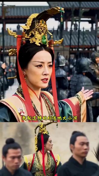 我就这样用AI随地大小演 芈月高燃名场面,客串了下鼓舞将士的芈月 #古装剧高燃名场面 #复刻历史名场面 #即梦AI #AI分身戏精大赛 #内娱在选什么啊即梦全是遗珠