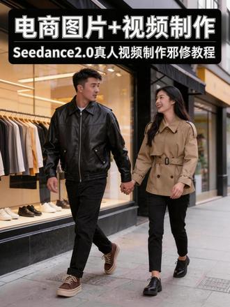 Seedance2.0真人服装展示视频邪修制作教程 #即梦ai #即梦 #seedance2 #seedream #seedance