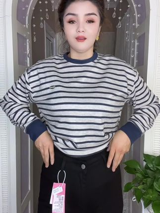 牛仔裤女2025秋季新款韩版高腰显瘦宽松弹力小脚哈伦百搭老爹 #女士们给你们推荐.