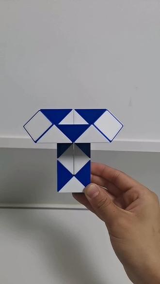 今天用24段魔尺拼蘑菇🍄