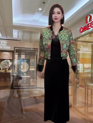 格娜2025秋季新款中国风外穿女款爆款外套正反两穿女套装