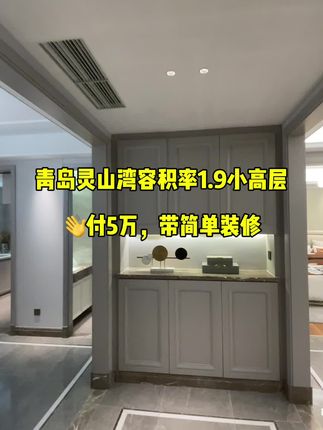 #青岛房产 青岛灵山湾👋付5万地铁附近一梯一户#好房推荐