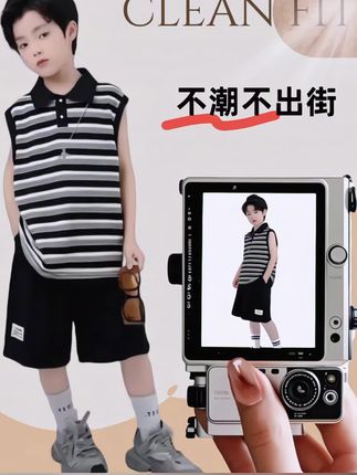 夏天儿子的条纹Polo套装~ #每天更新各种潮服 #今日穿搭一套很帅哦 #高品质童装 #男童穿搭 #骗你生儿子 @DOU+上热门 @DOU+小助手