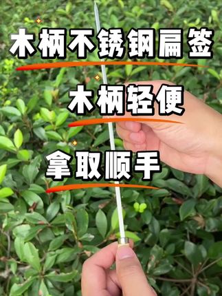 露营烤焦签?它家签子烤不黑!轻松水洗焕然如新⛺ #户外必备#烧烤 #撸串儿约起来 #不锈钢 #木柄