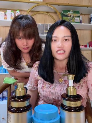 #洗发水推荐 两瓶洗发水一瓶护发素