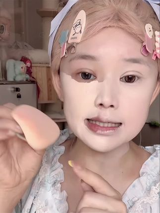 新升级奶咖粉扑,防水不吃粉,真的巨省粉底液~#好物分享#粉扑推荐#粉扑#平价好物#好物分享