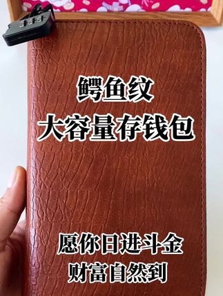 密码锁拉链式存钱包 #安排上了 #喜欢的朋友可以入手了 #太精致漂亮了 #福气满满好运连连 #好物推荐🔥