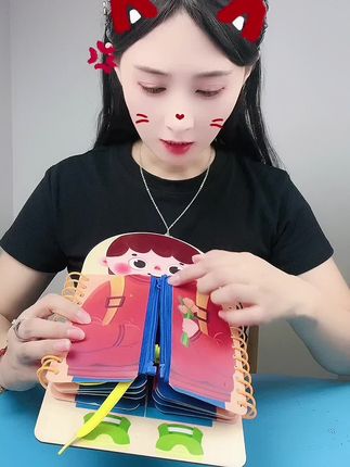 #多层穿衣忙碌板 #益智玩具
