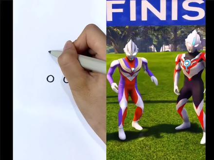 #奥特曼#简笔画#一学就会系列