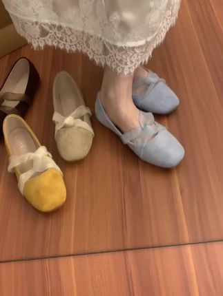#芭蕾风单鞋 #玛丽珍单鞋 #女鞋 #夏季女鞋 #平底单鞋