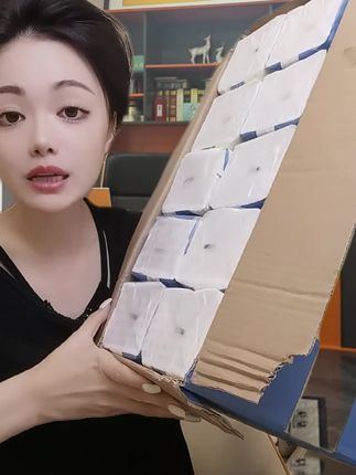 【400张抽纸】植护气垫纸巾蝴蝶结抽纸加量实惠整箱装办公20包#植护抽纸