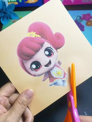 七夕带娃动手剪纸,奇妙萌可陪孩子一起创造浪漫时刻!✨🎨 #宝妈推荐 #幼儿手工#亲子手工 #儿童剪纸#儿童礼物
